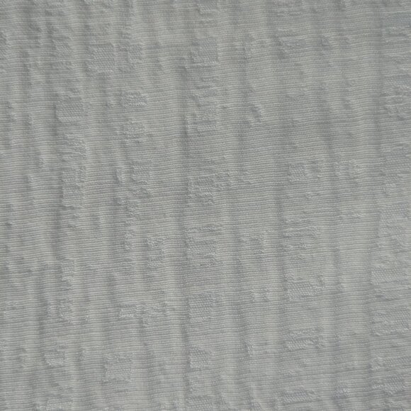 Cynthia Rowley white cotton blend textured skirt back slit sz 6 - Picture 7 of 9